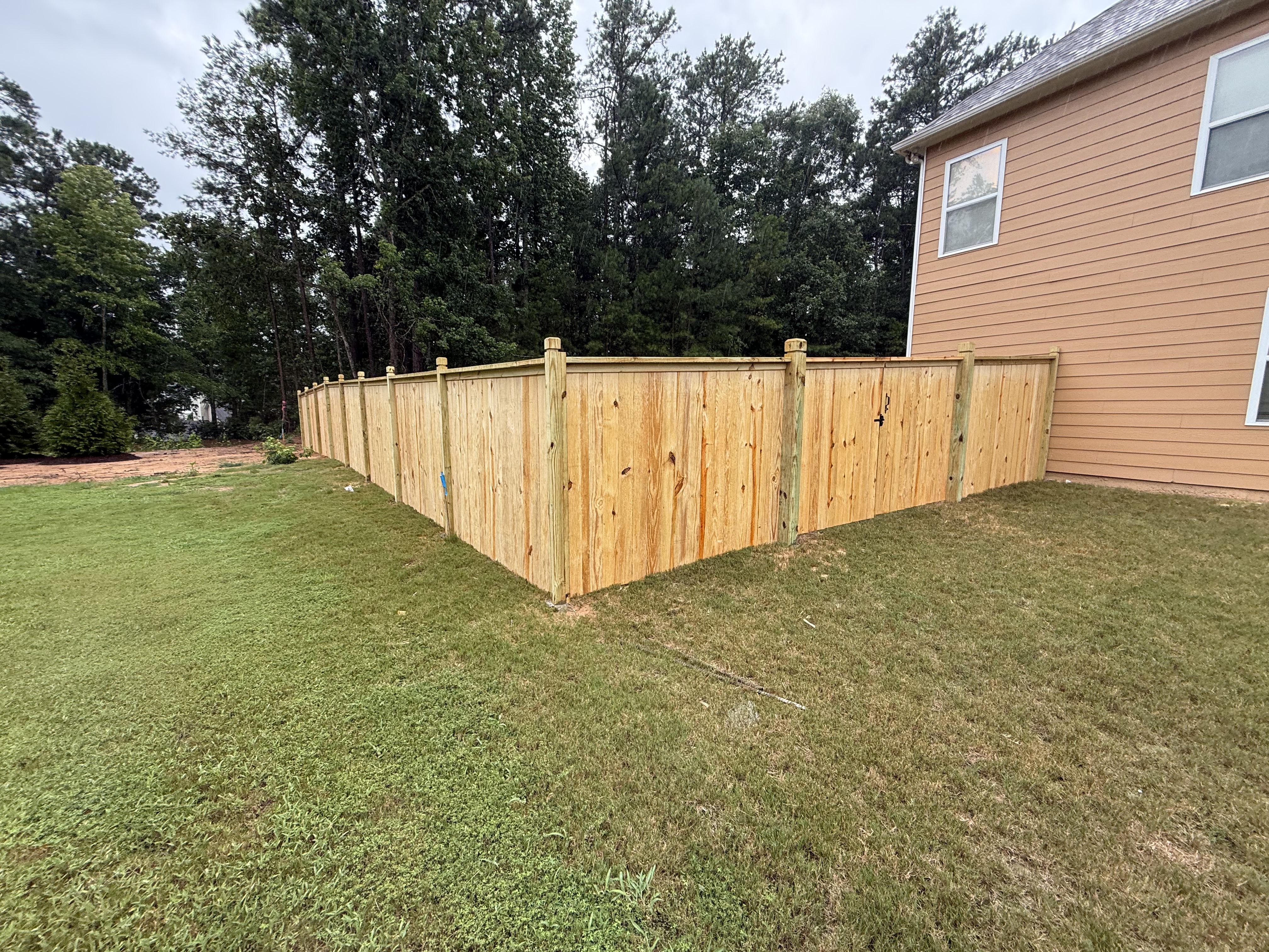Outside Cap Fence